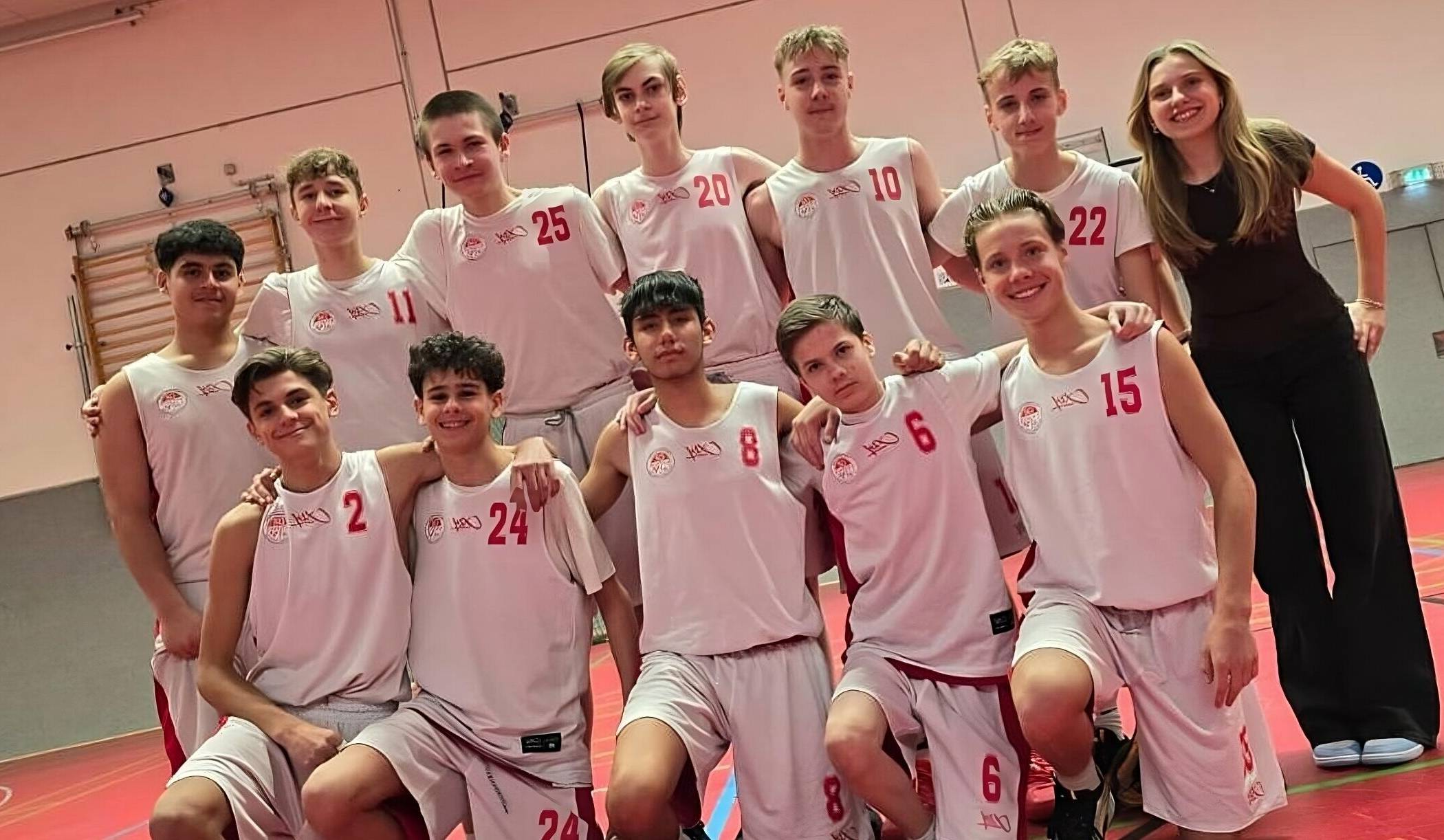 Die erfolgreiche U16 männlich der Scorpions.