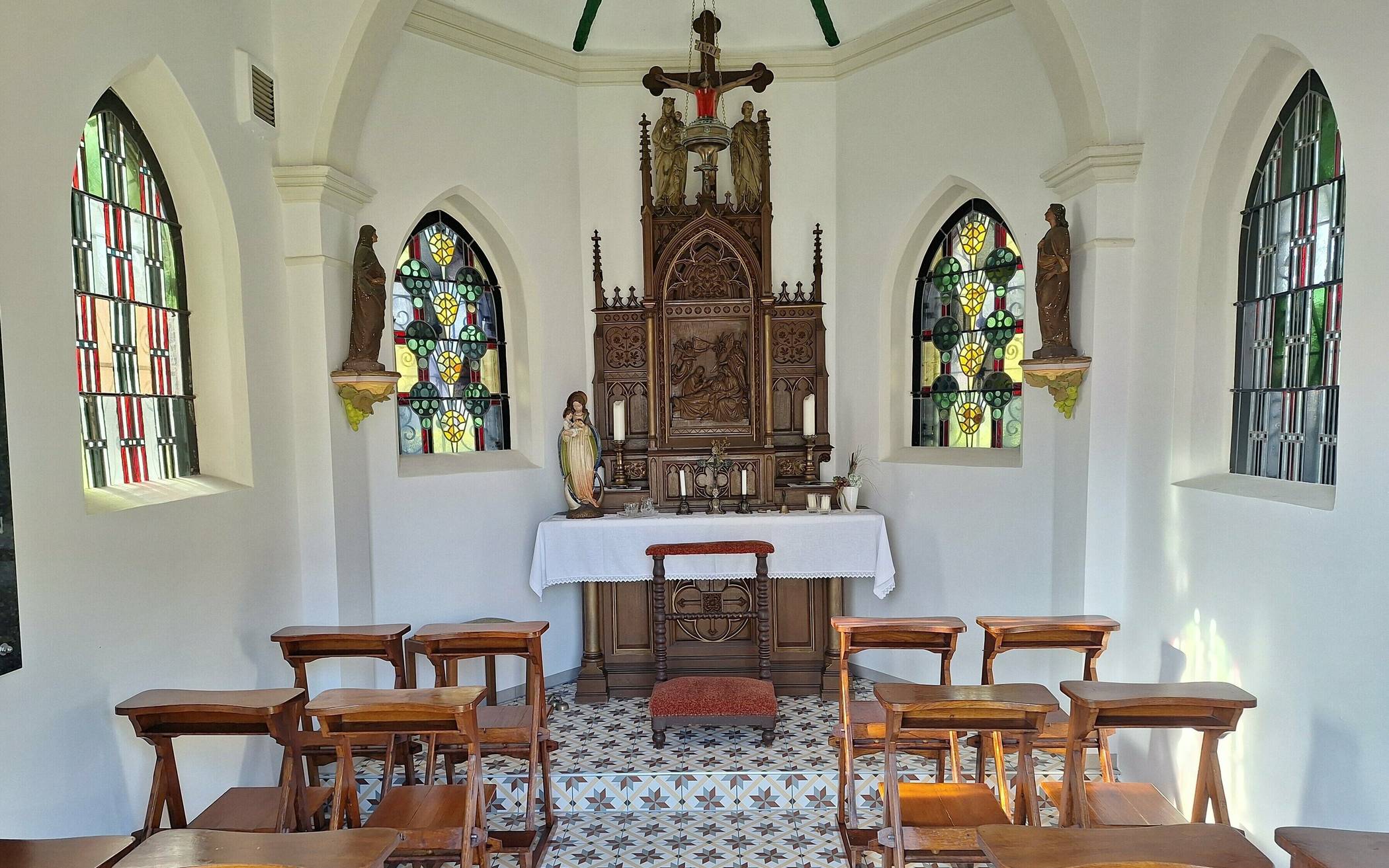Dank der Initiative der Schlicher Bürger erstrahlt die Kapelle in neuem Glanz.