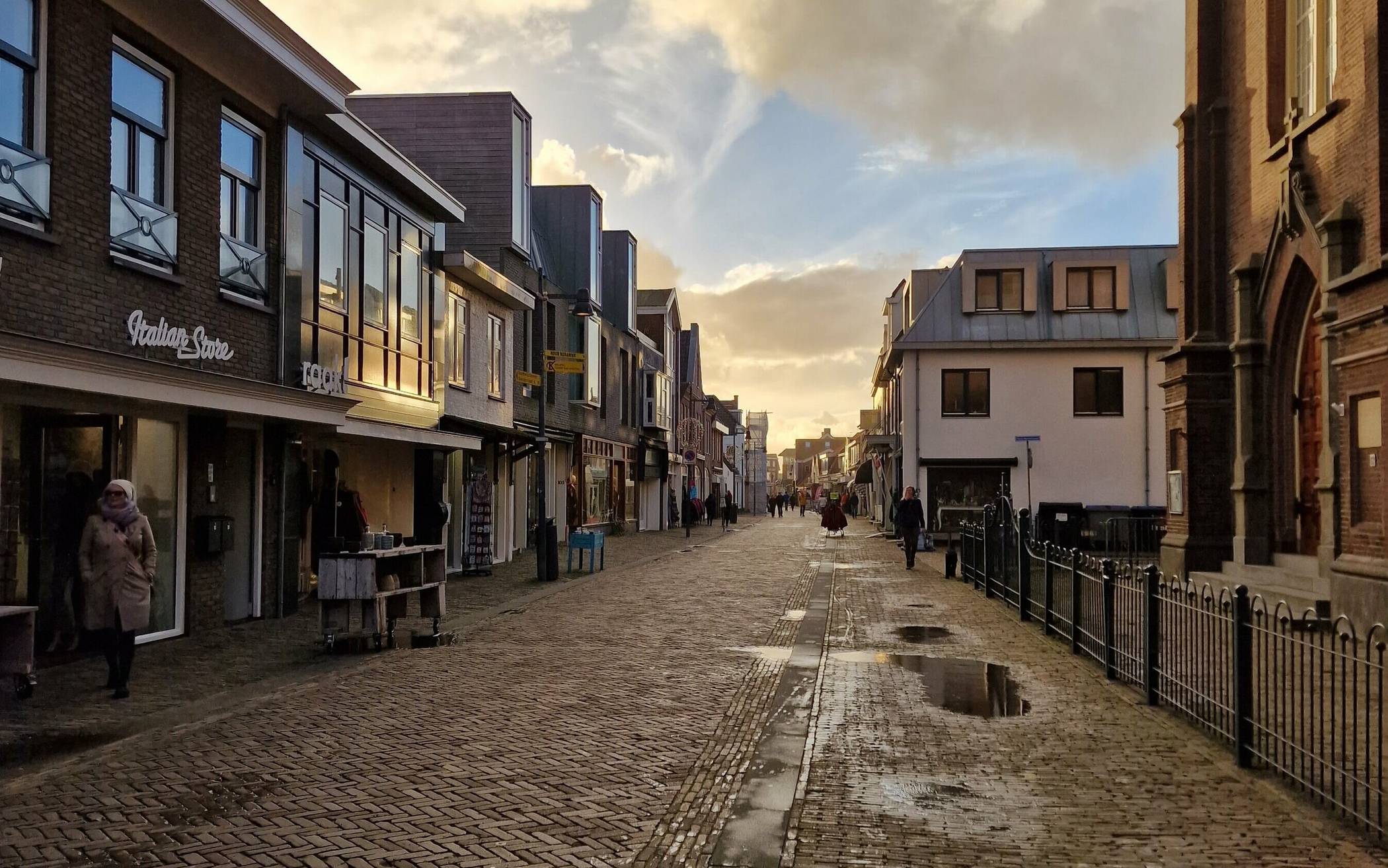 „Abends in Egmond“. Ein gesehenes Bild
