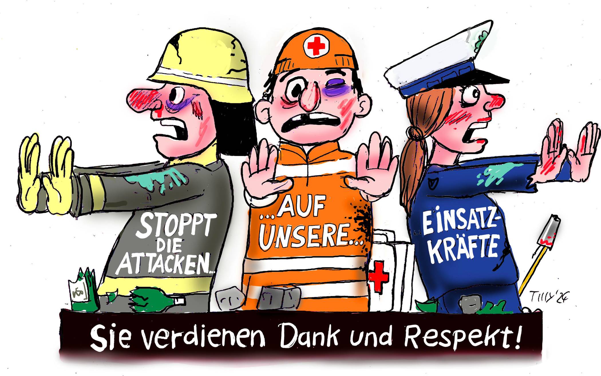 Die Originalzeichnung für Wagen und jetrzt