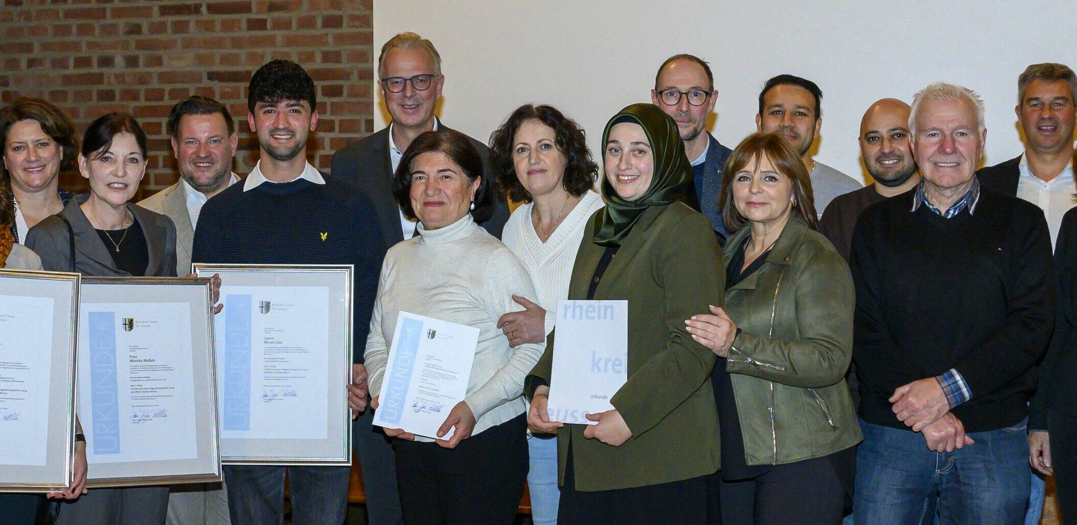 n der Zehntscheune in Grevenbroich überreichte
