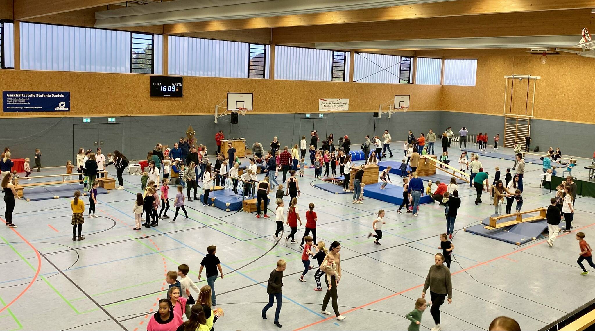 Immer ein Highlight: die Bewegungspause.&#x21e5;Foto: SG