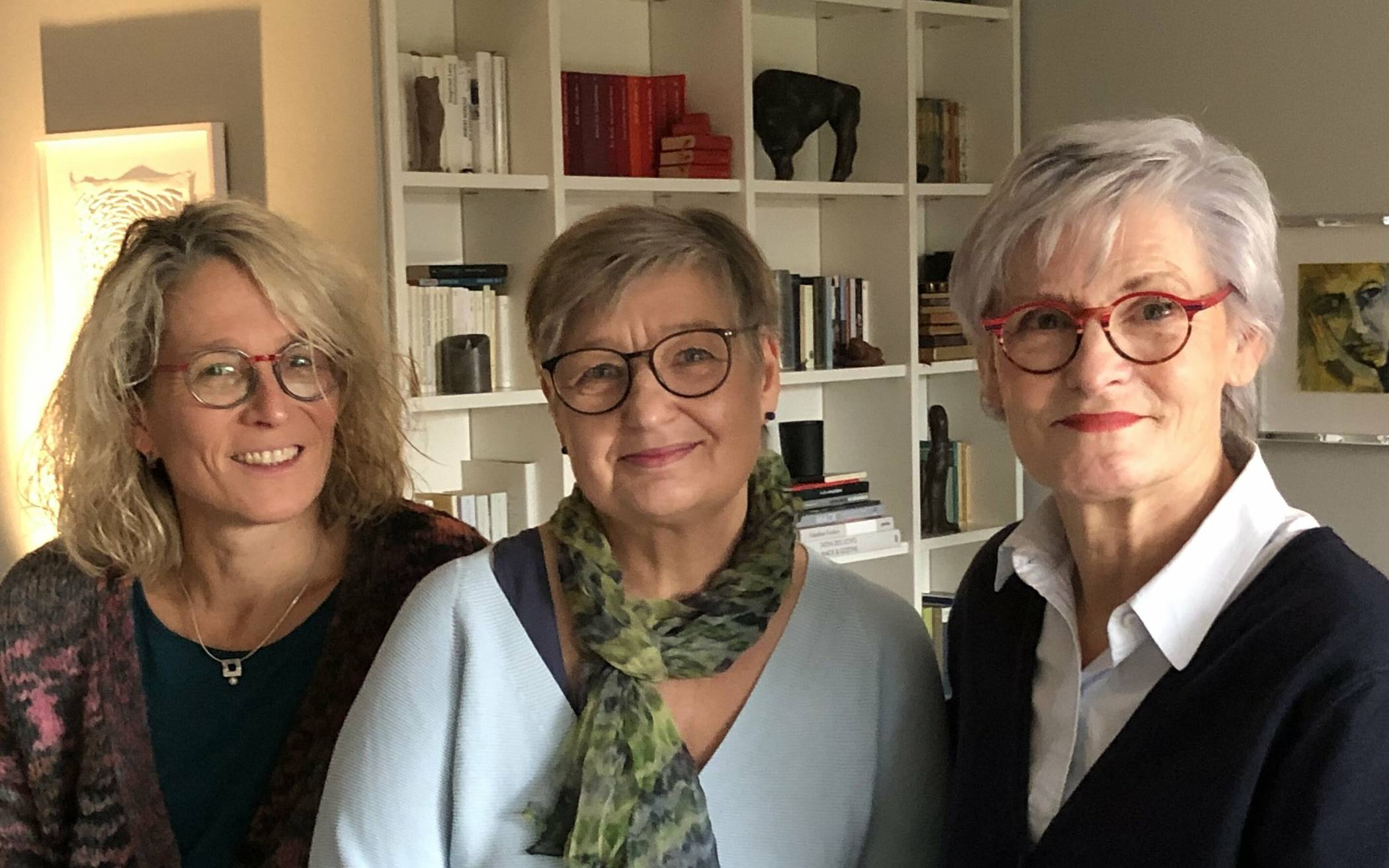 Kim Hermann, Sabine Rosenthal-Aussem und Ulrike