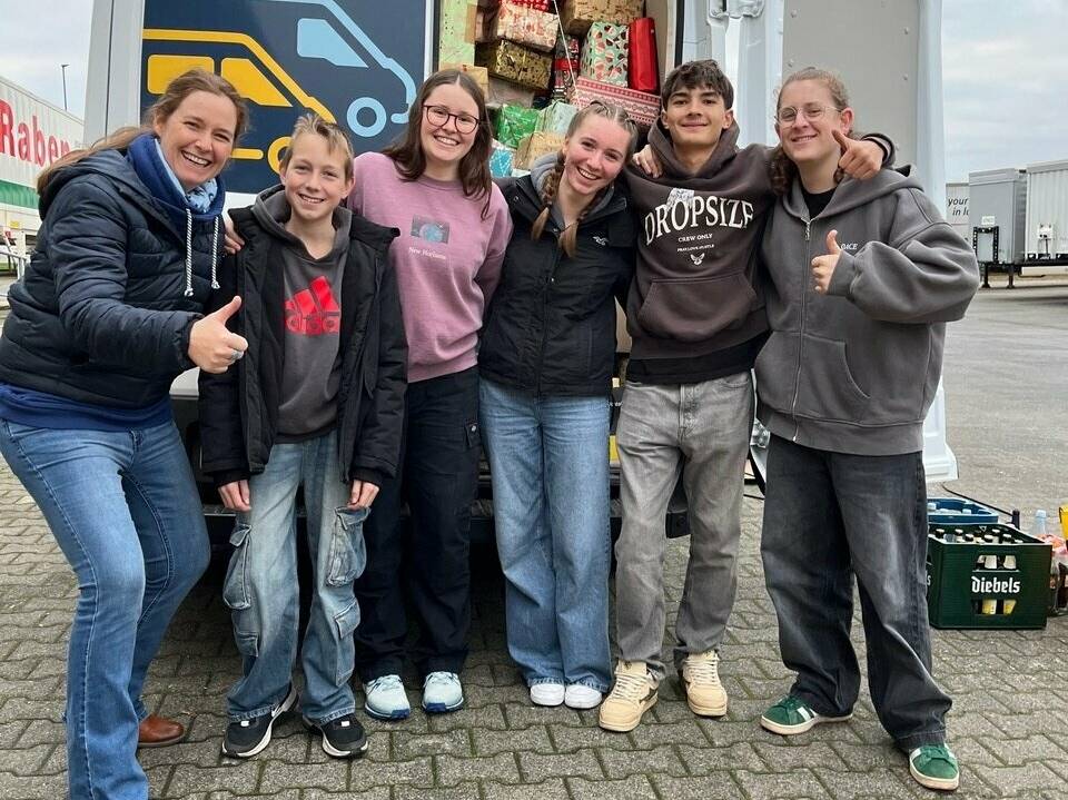 Lehrerin Ines Thalmann packte mit fünf