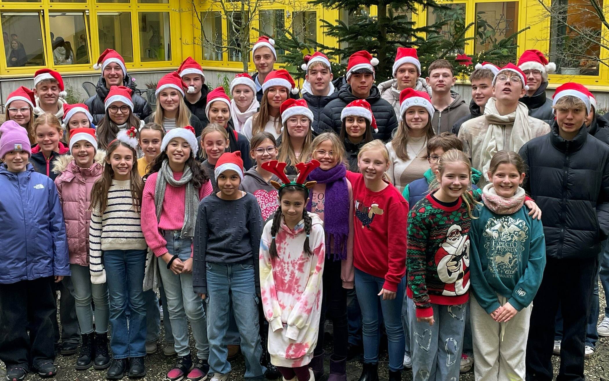 Die Mitwirkenden des großen Weihnachts-Konzertabends am