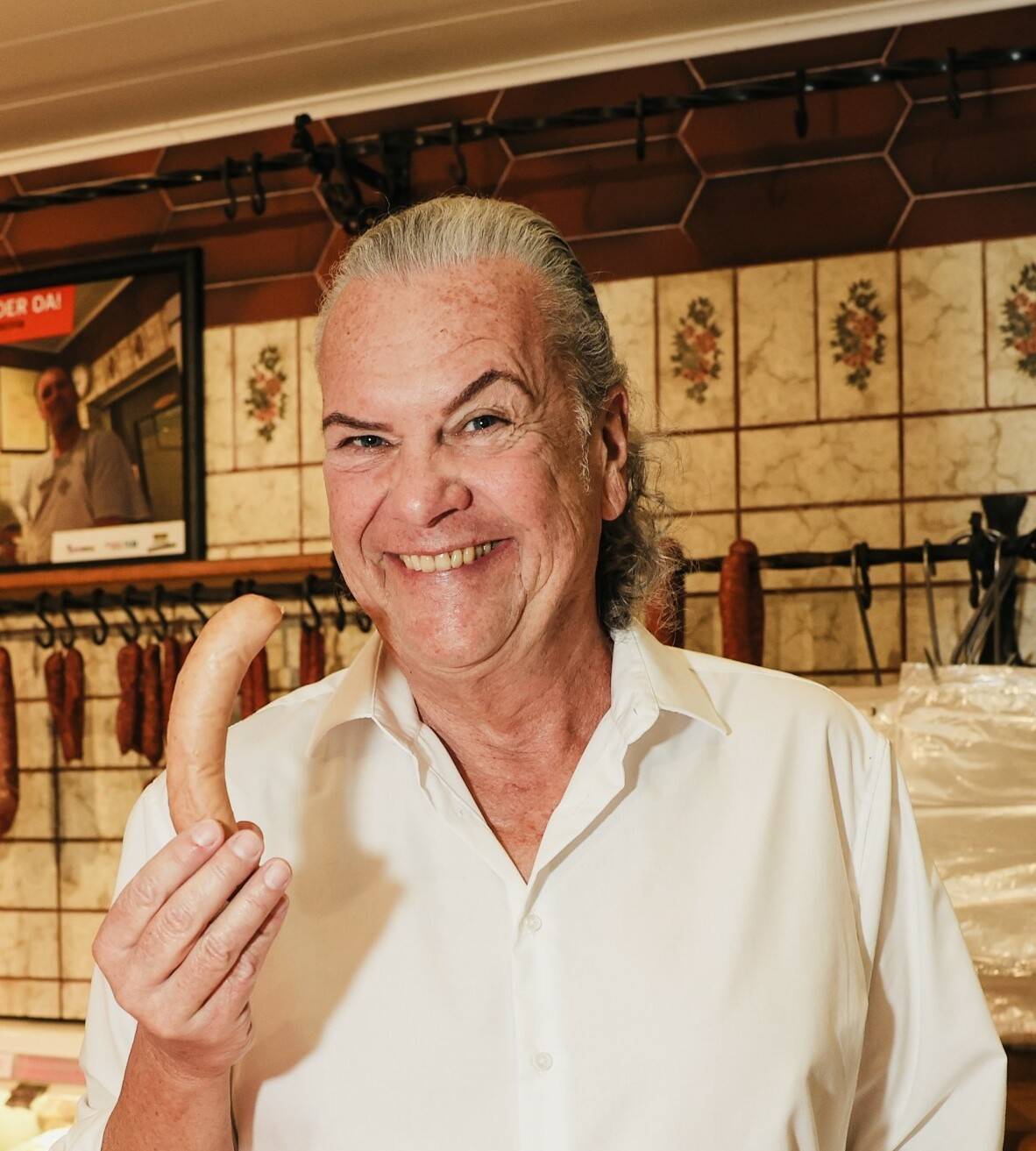 Manes Meckenstock ist auf die Wurst gekommen.
