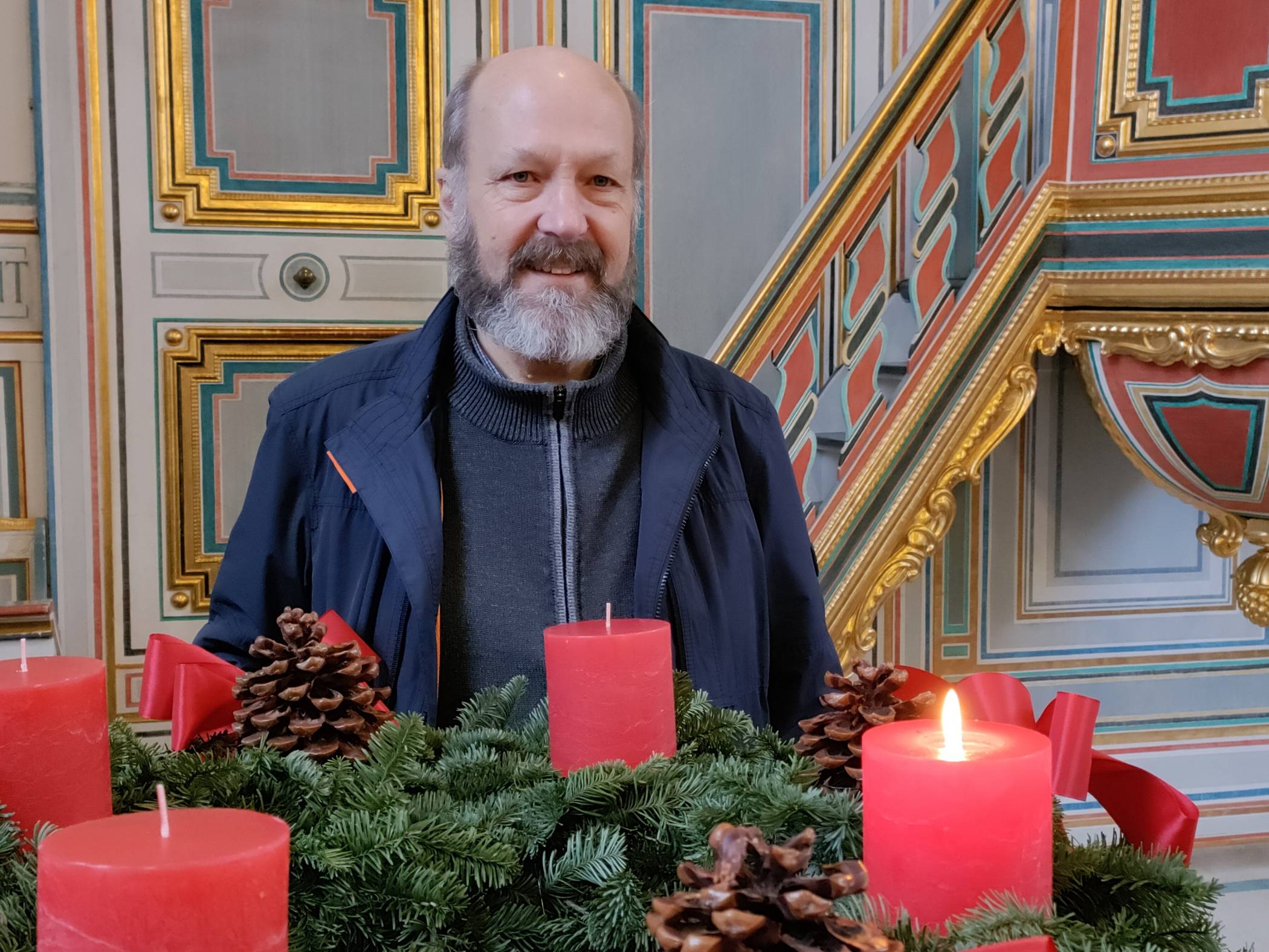 Pfarrer Horst Porkolab.  