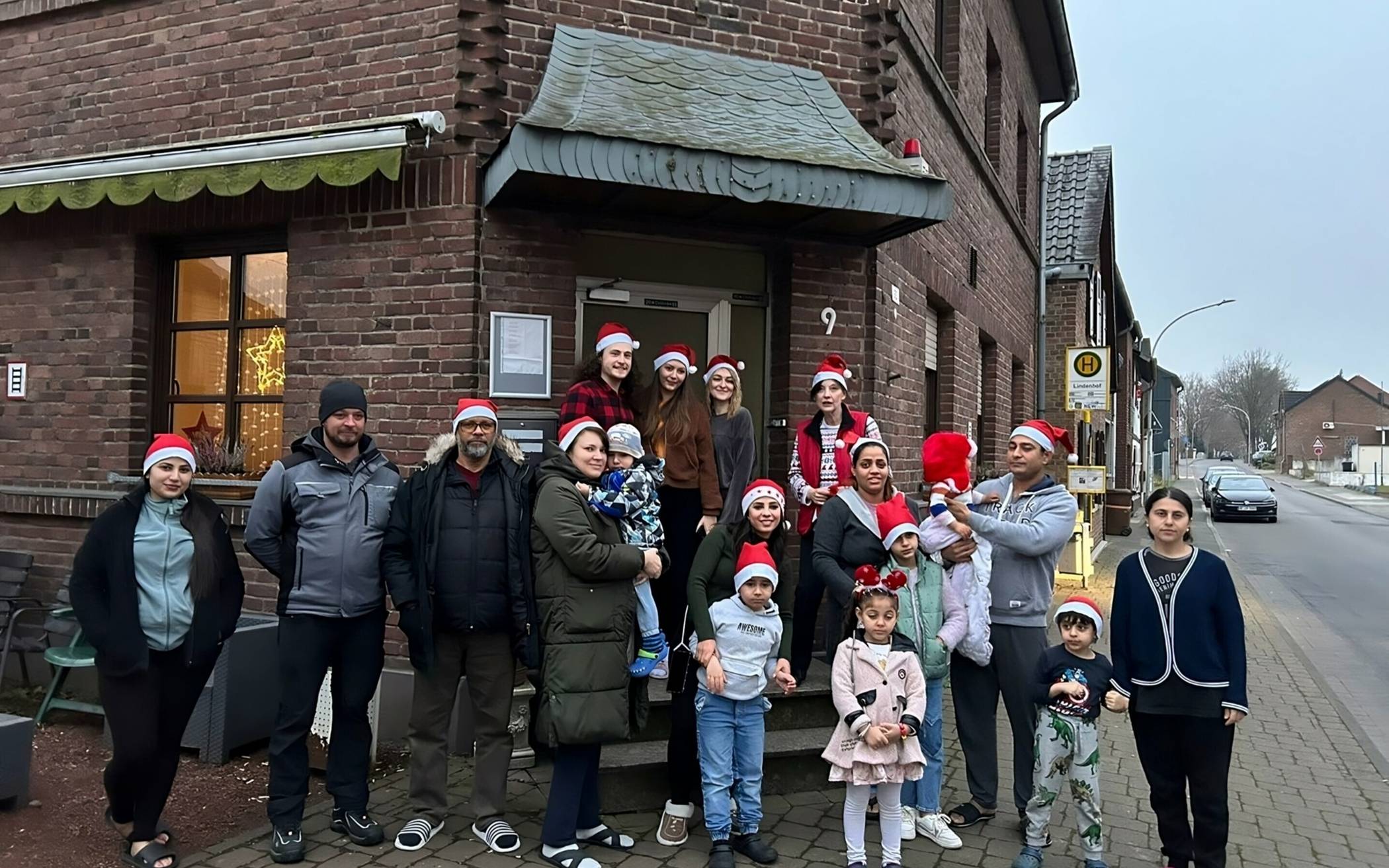 Zur vorweihnachtlichen Feier kam man im