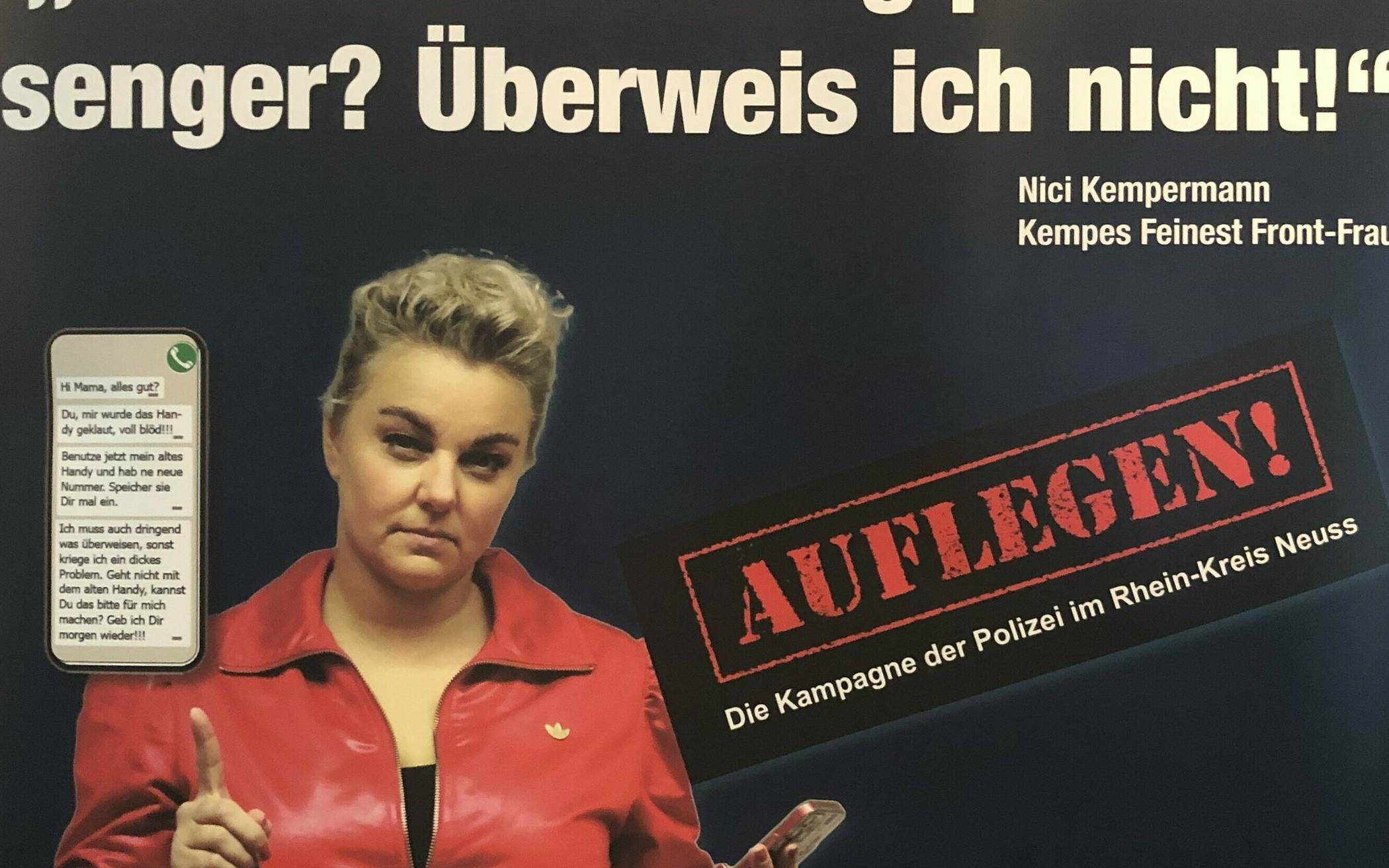 Auflegen Schockanrufe falsche Polizisten