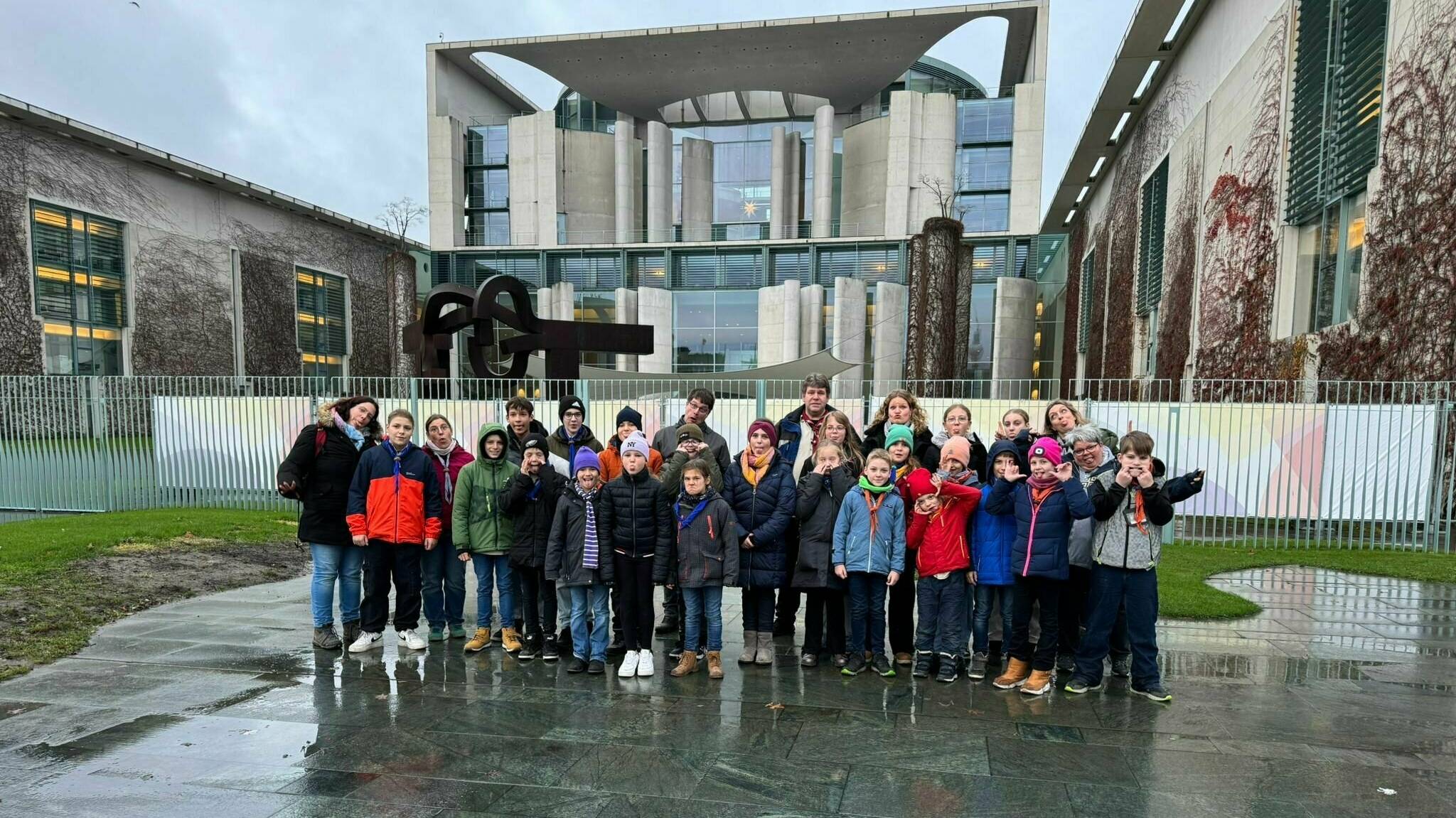  Mächtig Spaß hatten die Otzenrather Pfadfinder auf ihrer Reise. 