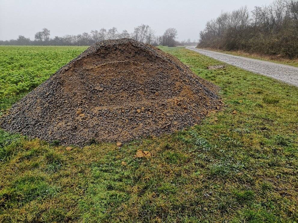 Naturschutzberater Rolf Thiemann: „Schon wieder dreiste landwirtschaftliche Entsorgung“