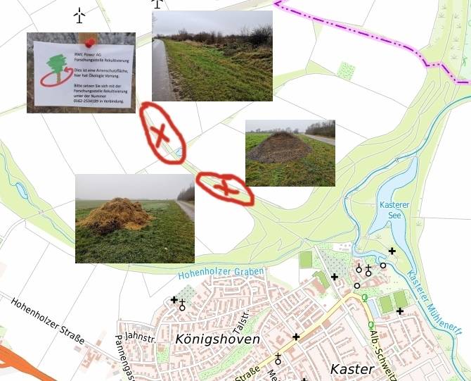 Naturschutzberater Rolf Thiemann: „Schon wieder dreiste landwirtschaftliche Entsorgung“