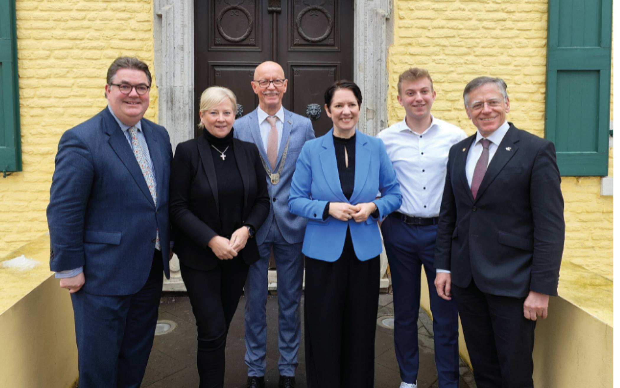 Von links: Ansgar Heveling MdB, Heike