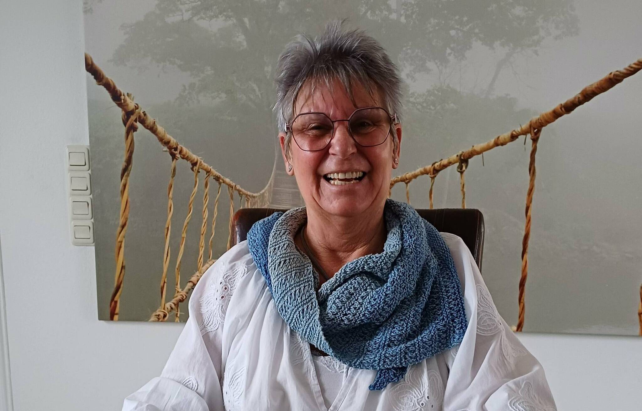  Marion Teppler rief die „Facebook“-Gruppe „GGStones Bunte Steine“ ins Leben. 