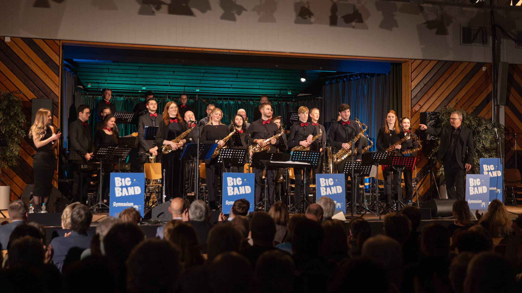 Die Big Band mit Leiter Jörg