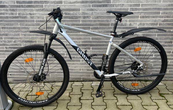 Das sichergestellte Fahrrad.