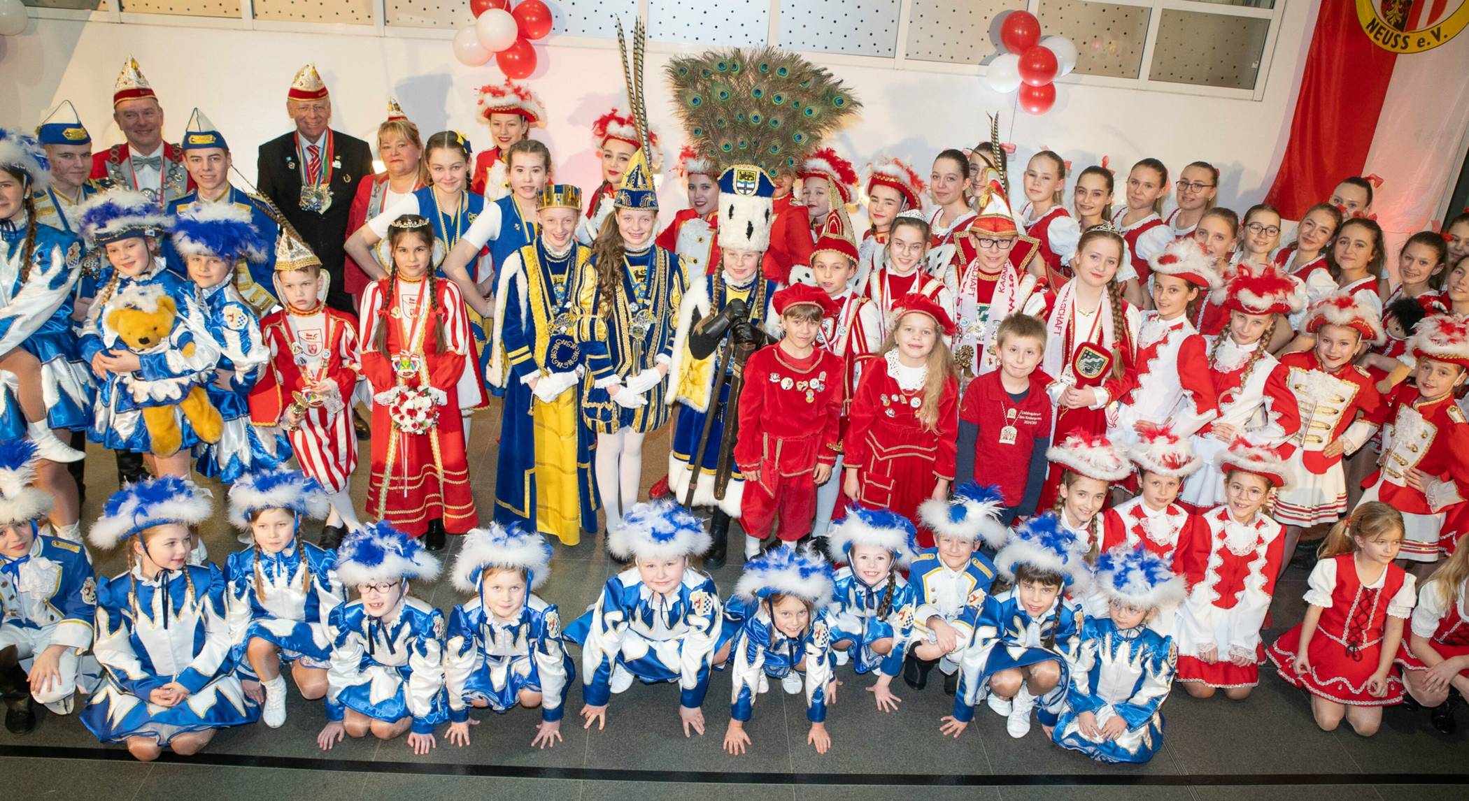  Beim Kinderprinzentreffen stand der karnevalistische Nachwuchs aus dem Kreisgebiet im Mittelpunkt. 