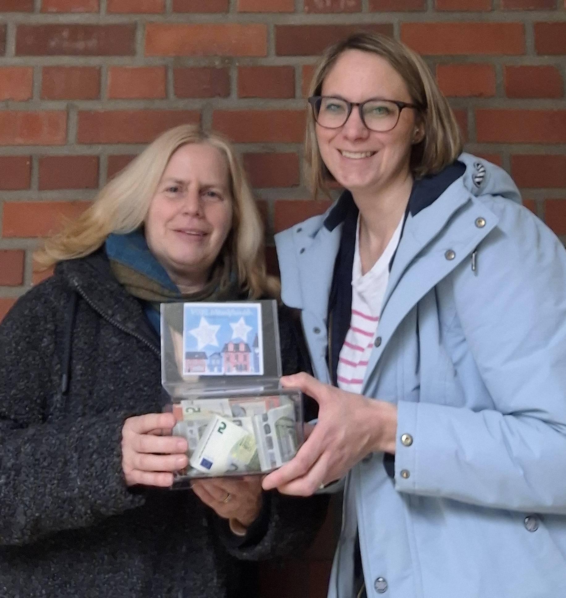  Im Seniorentreff zeigte sich Sandra Buckner sehr angetan. 