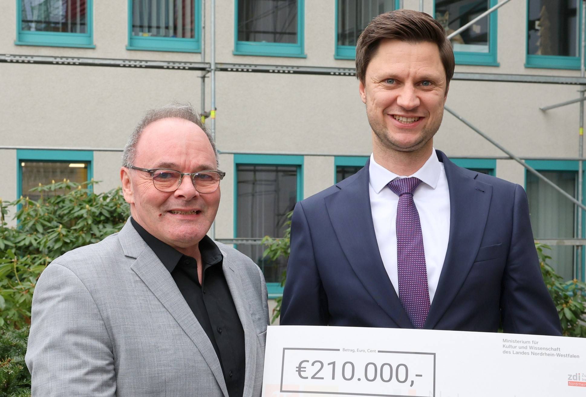 Freude über Landeszuschuss für das „zdi-Netzwerk“