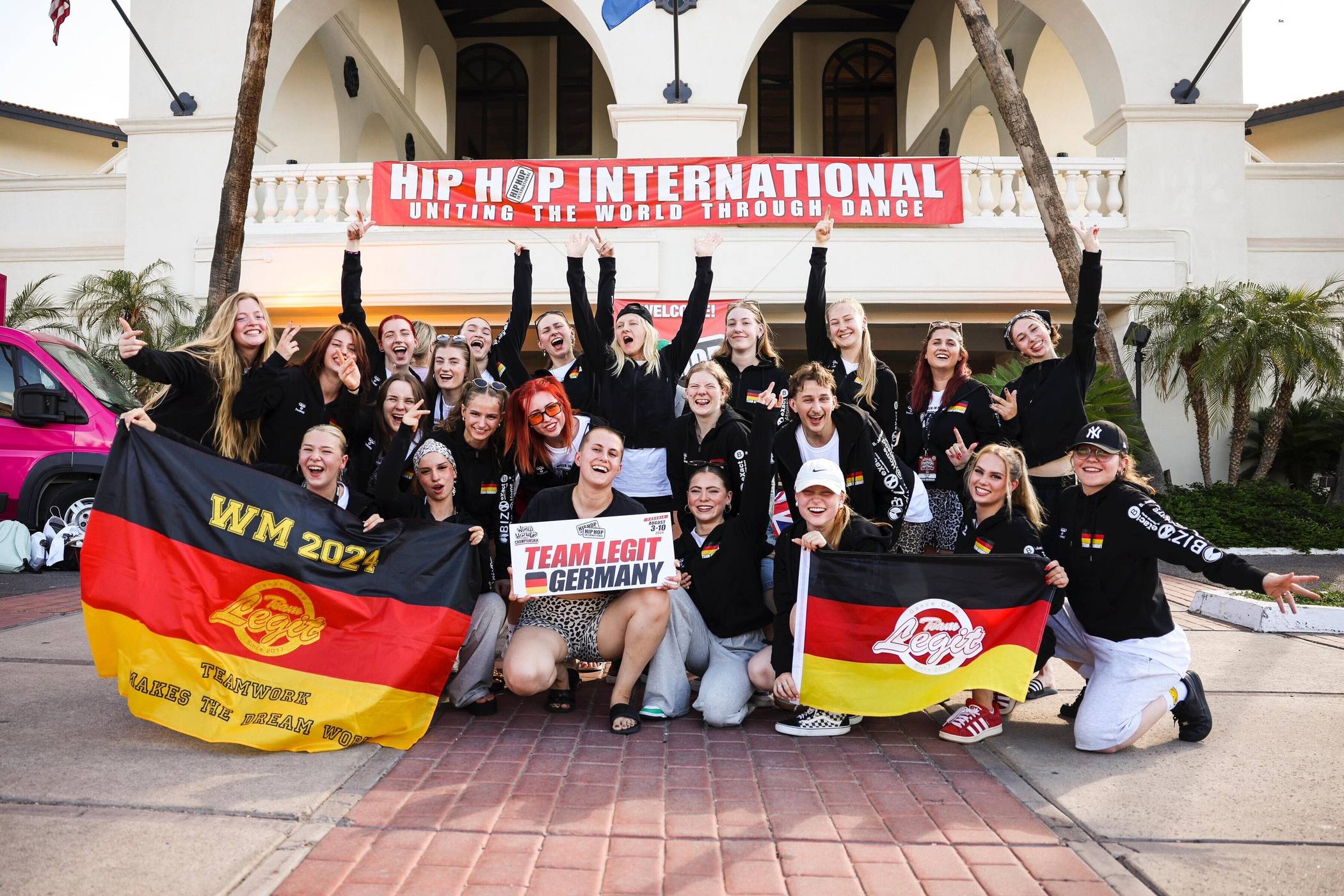 „Team Legit“ nahm zum ersten Mal an einer Weltmeisterschaft teil.