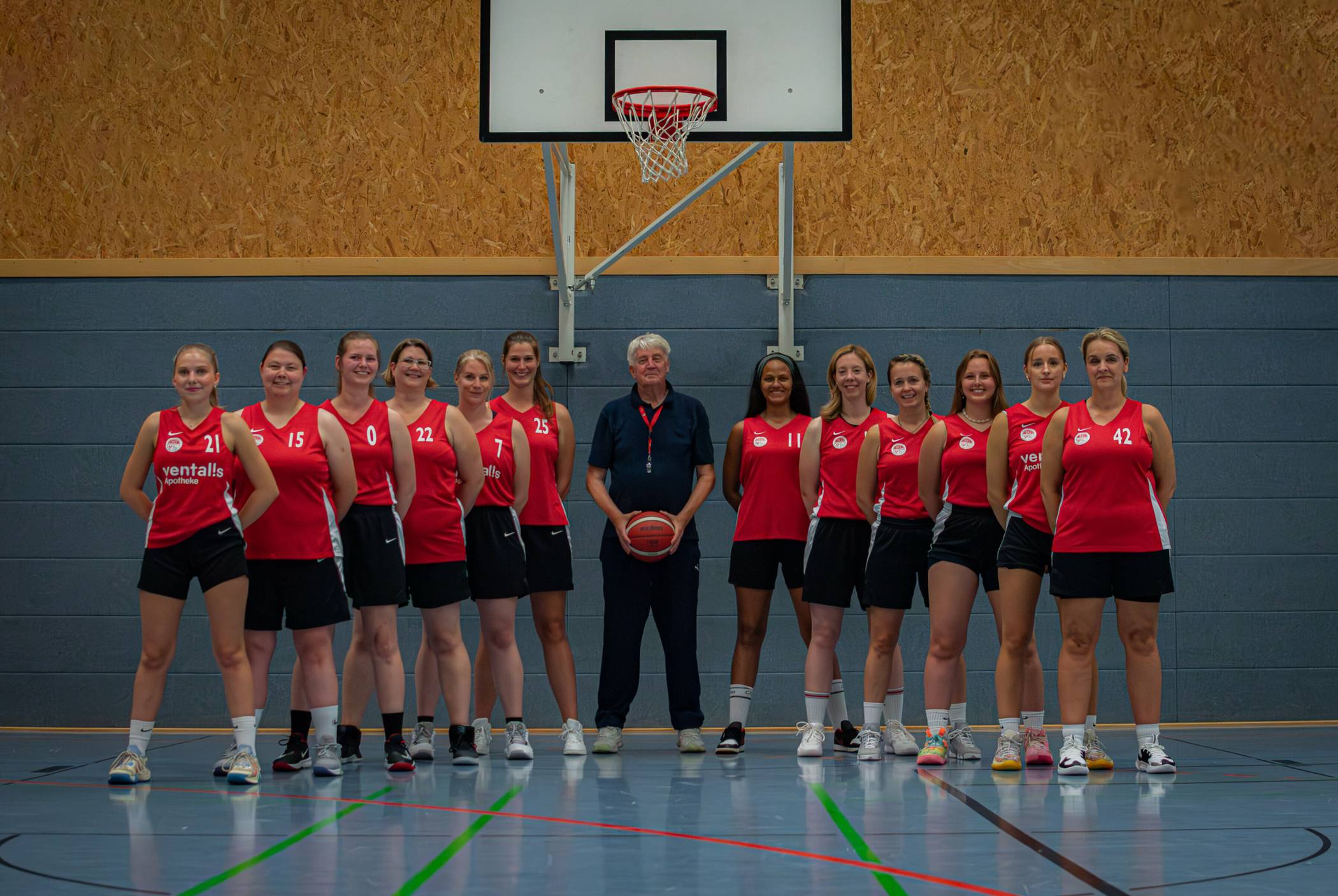Die Damenmannschaft der „Scorpions“.