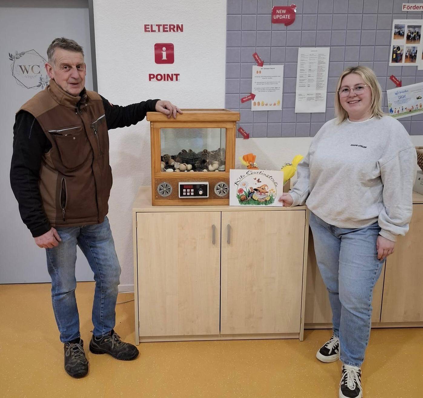  In der Kita Gartenstraße haben Anna und Peter Lüpges für staunende Kinderaugen gesorgt.  