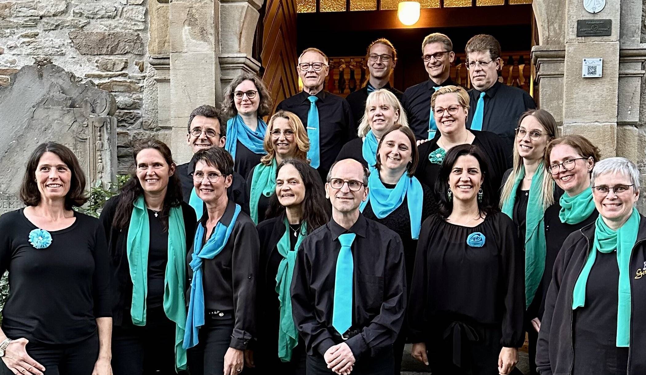 Die Aktiven der „Gospelfriends“ freuen sich