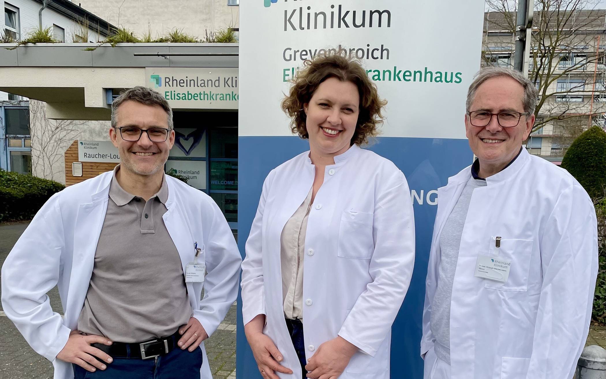 Dr. Ulf Reinhart (links), Leiter des