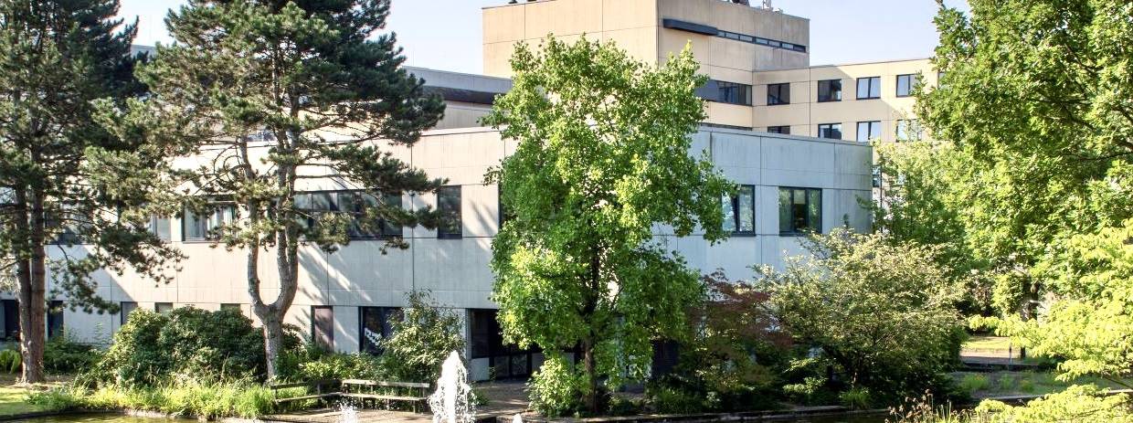  Das Kreis-Krankenhaus Hackenbroich. 