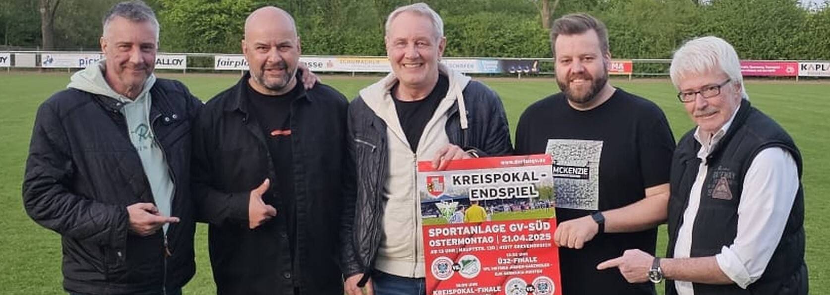 Die Vorstände des FC Süd und