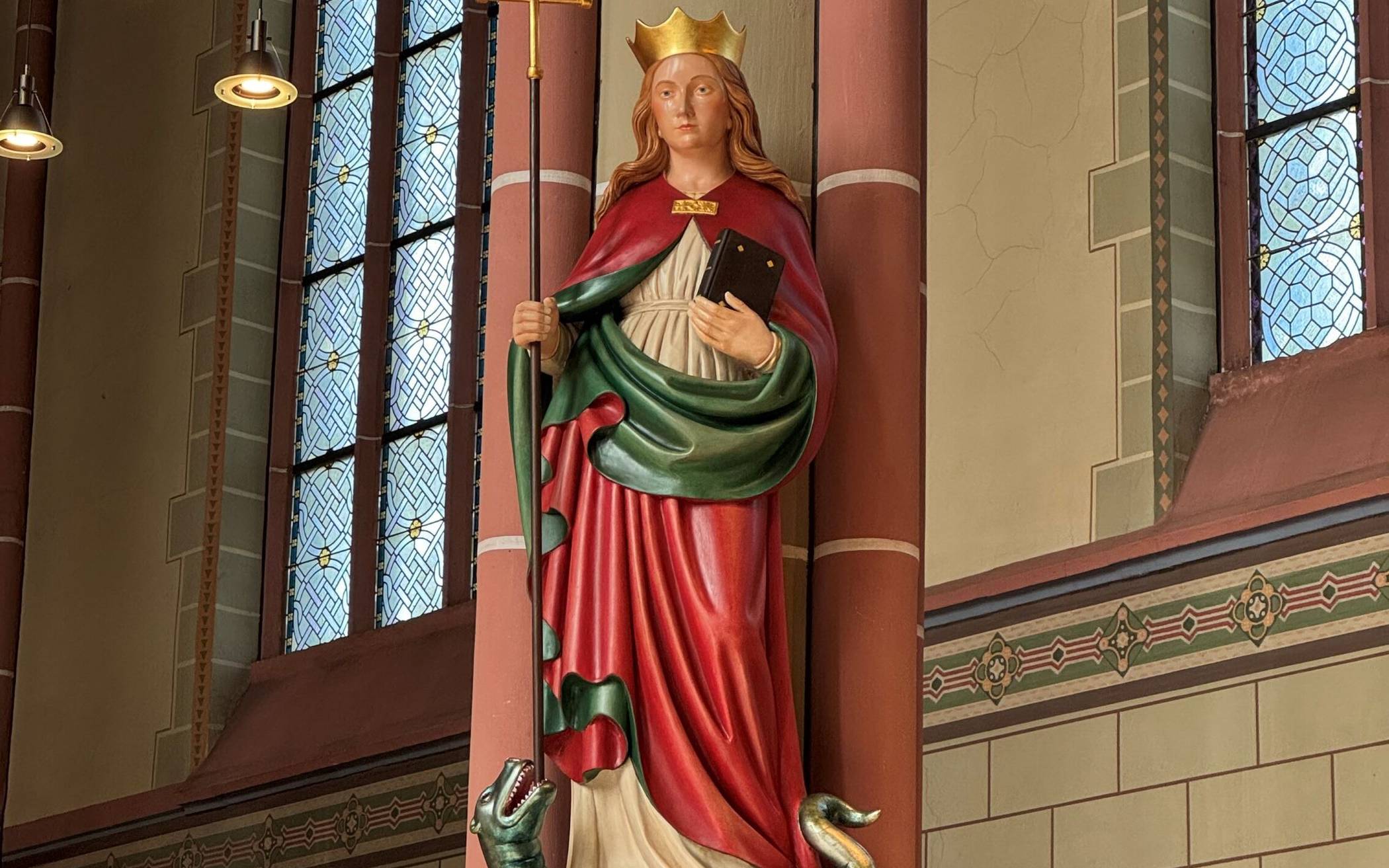  Die heilige Margareta. 