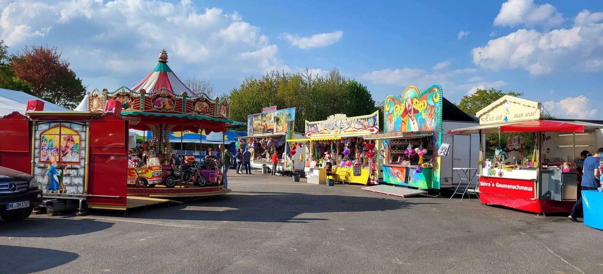 Ein Kirmesmarkt wartet auch wieder auf die Besucher.