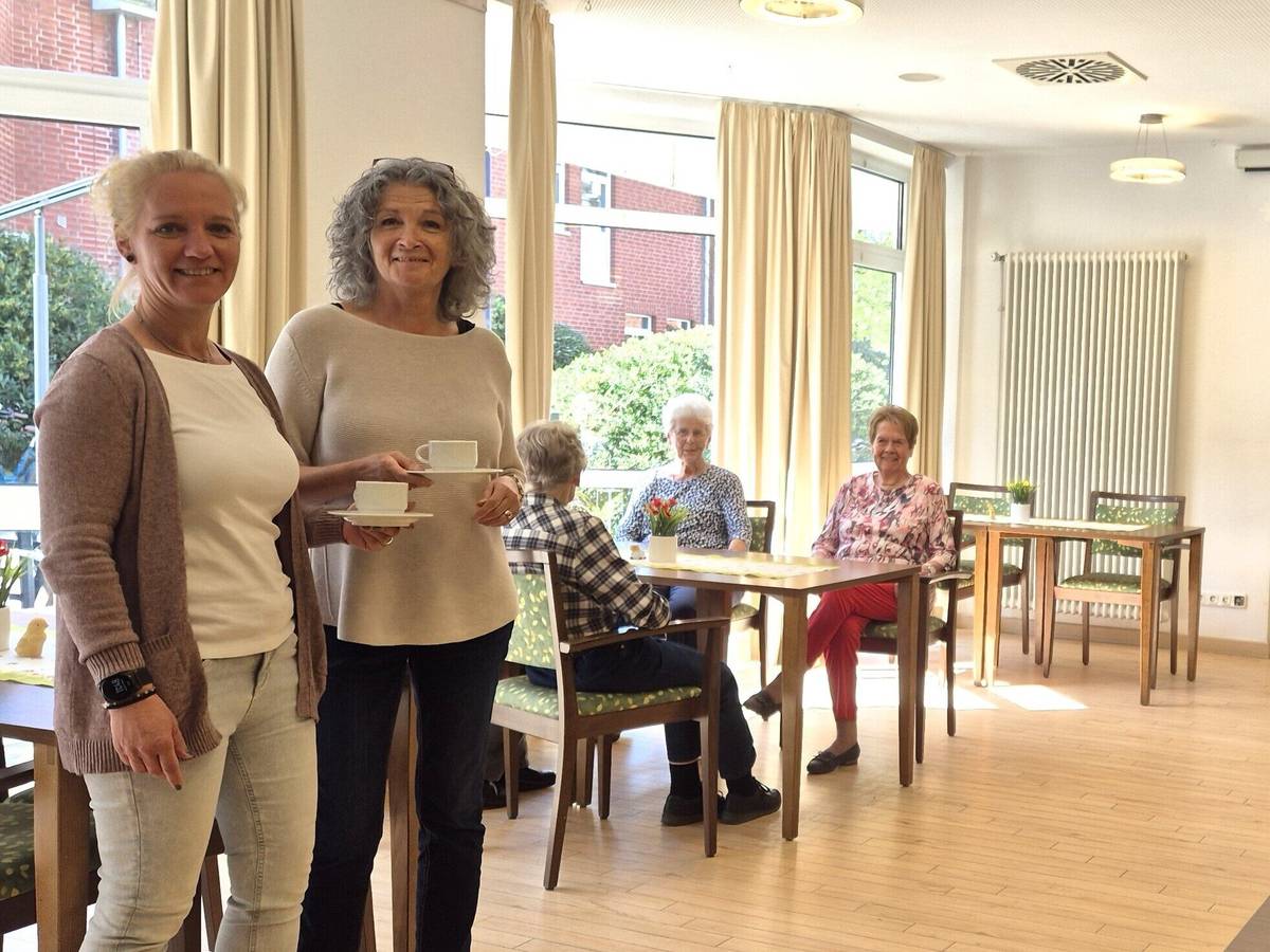 Wer engagiert sich für die Kaffee-Runde der Senioren?