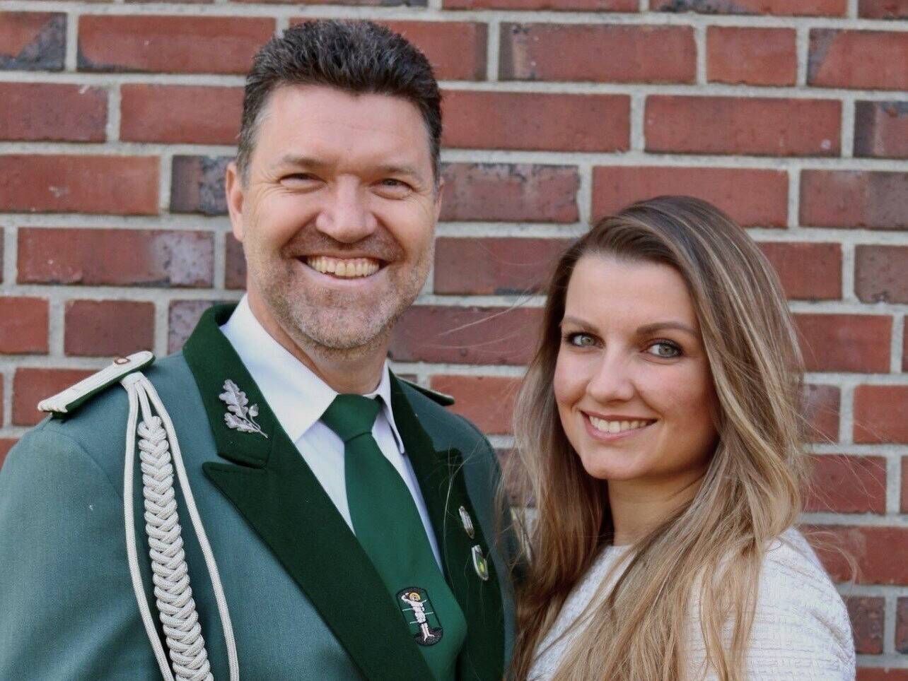 Das Garzweiler Königspaar Michael und Elena