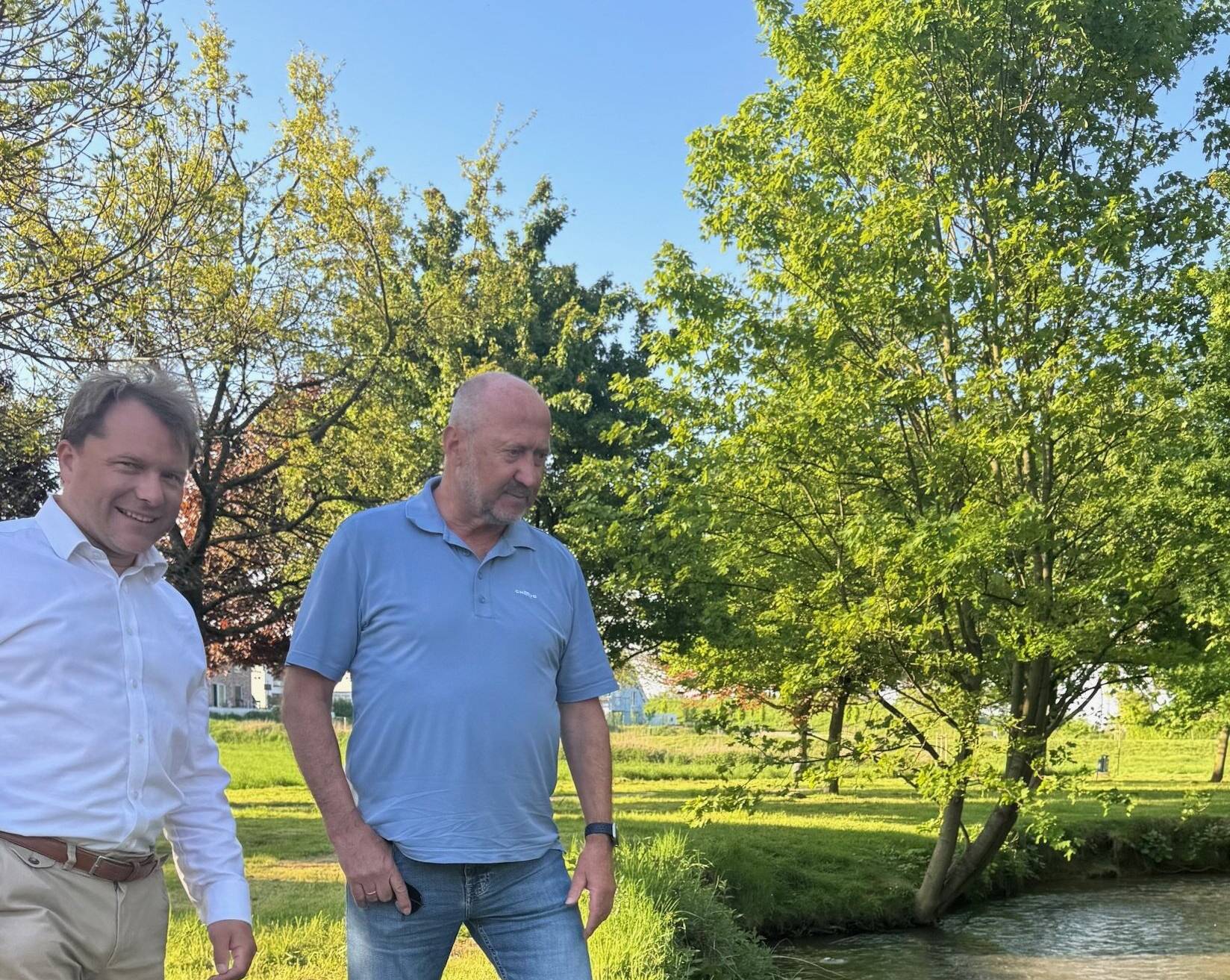Mertens, Thiel und das Gillbach-Idyll.