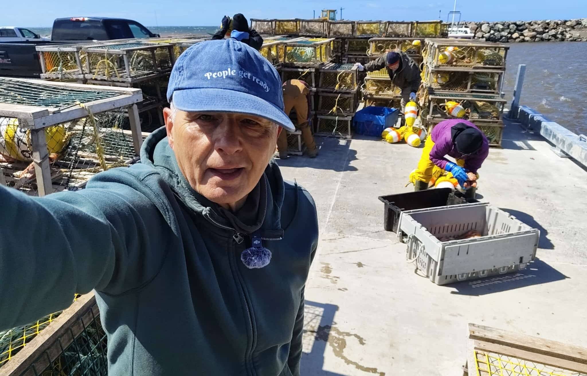 Besuch bei den Lobster-Fischern in der Schweinebucht („Pig Cove“) in „Little...