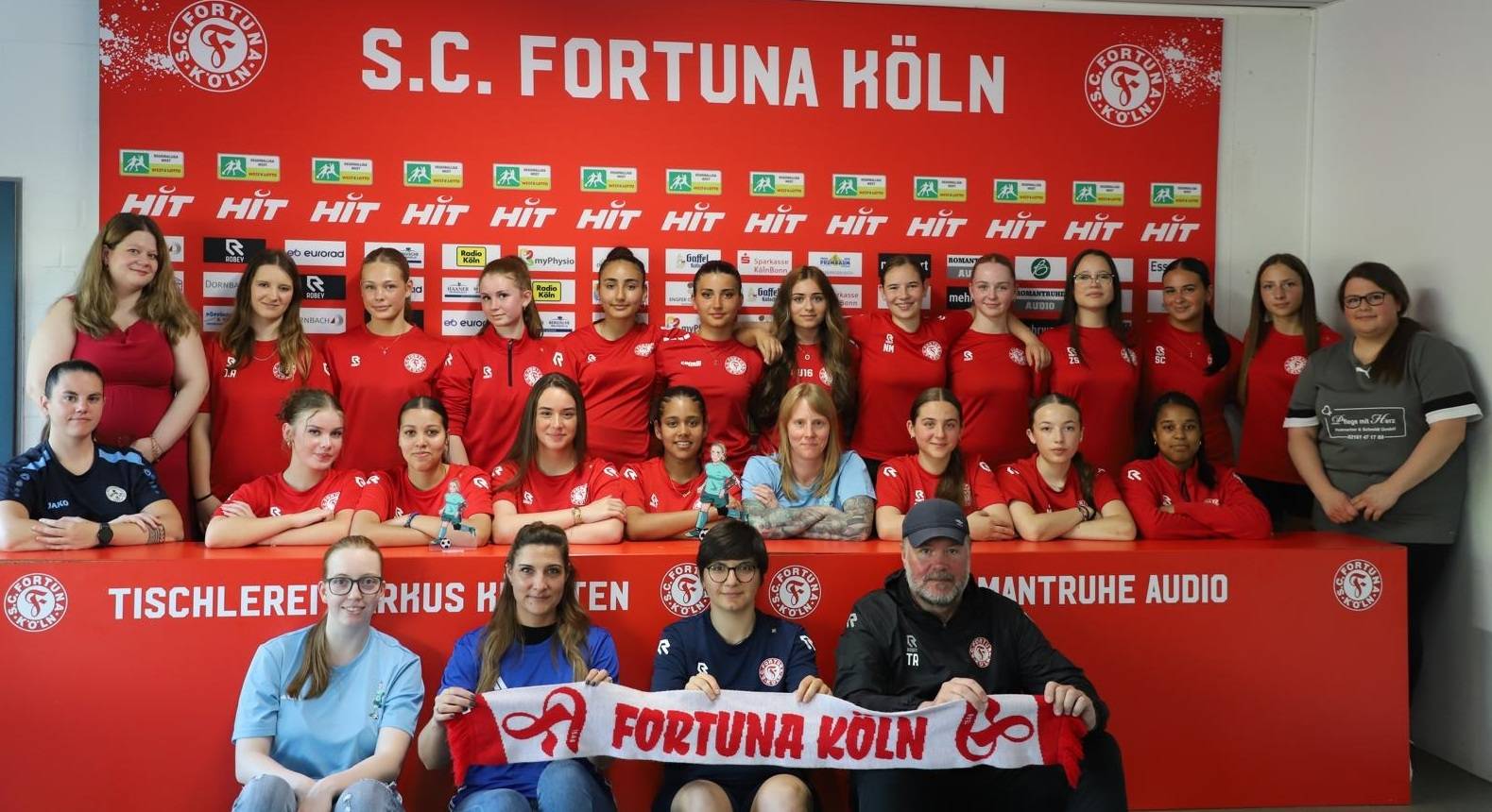 Die U17-Damen von „Fortuna“ Köln werden