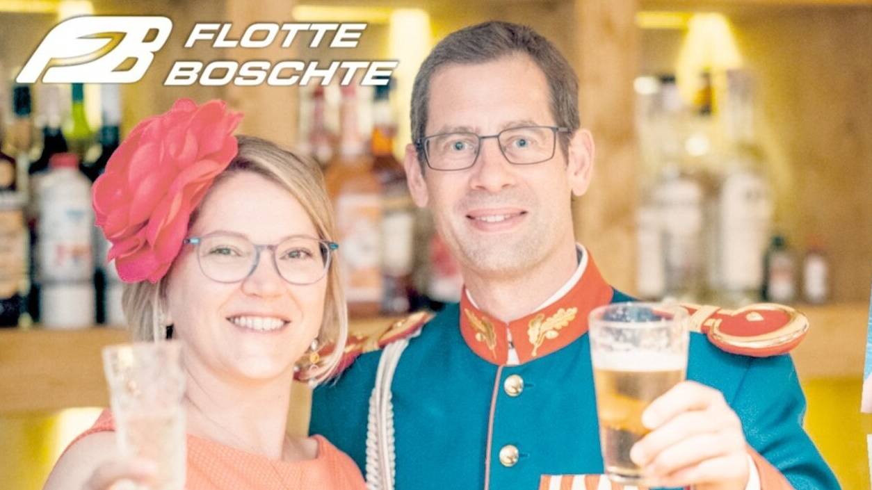 Der Königszug der „Flotte Boschte“ mit