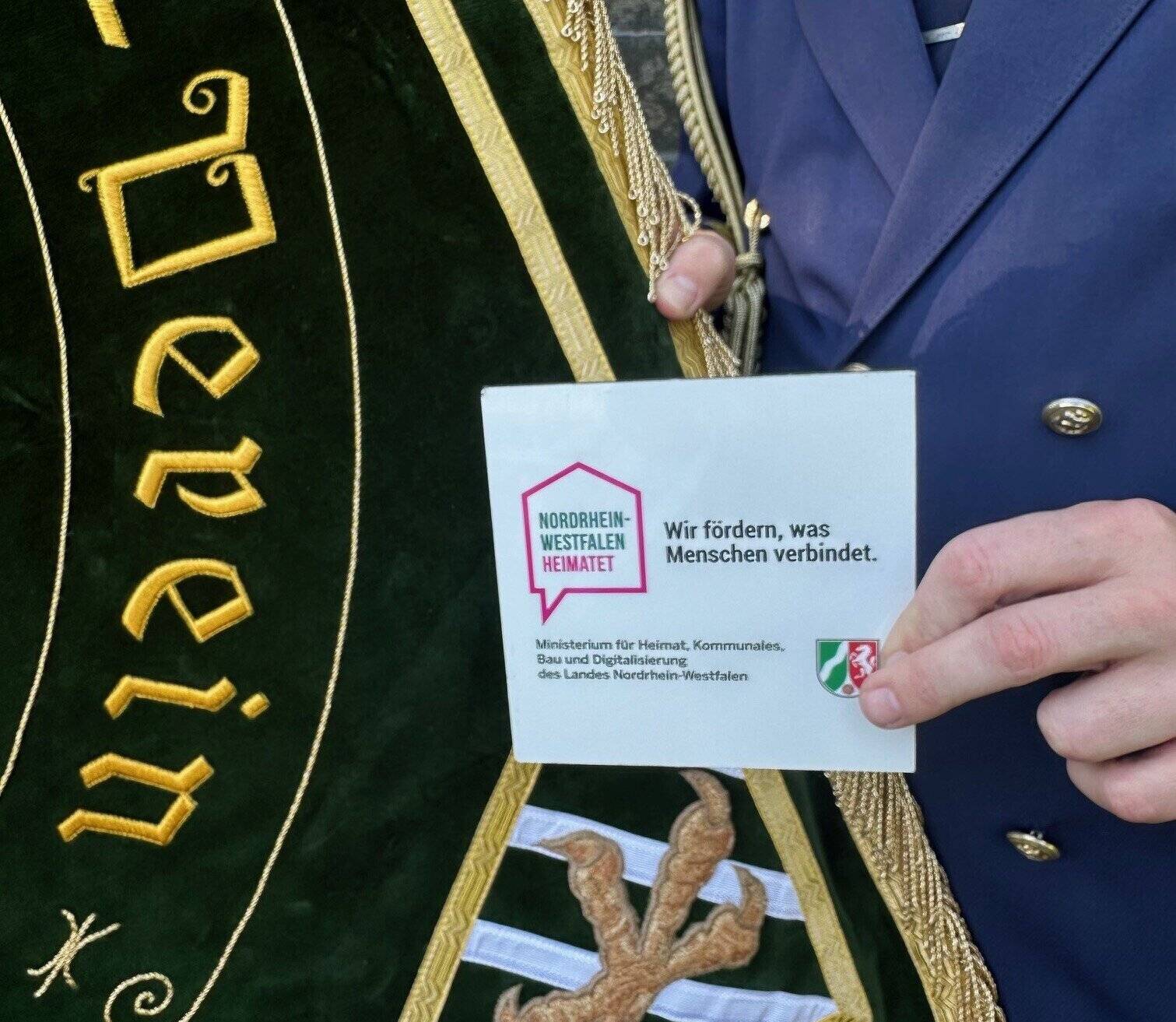 Genau 2.000 Euro kamen per „Heimatcheck“ vom Land.