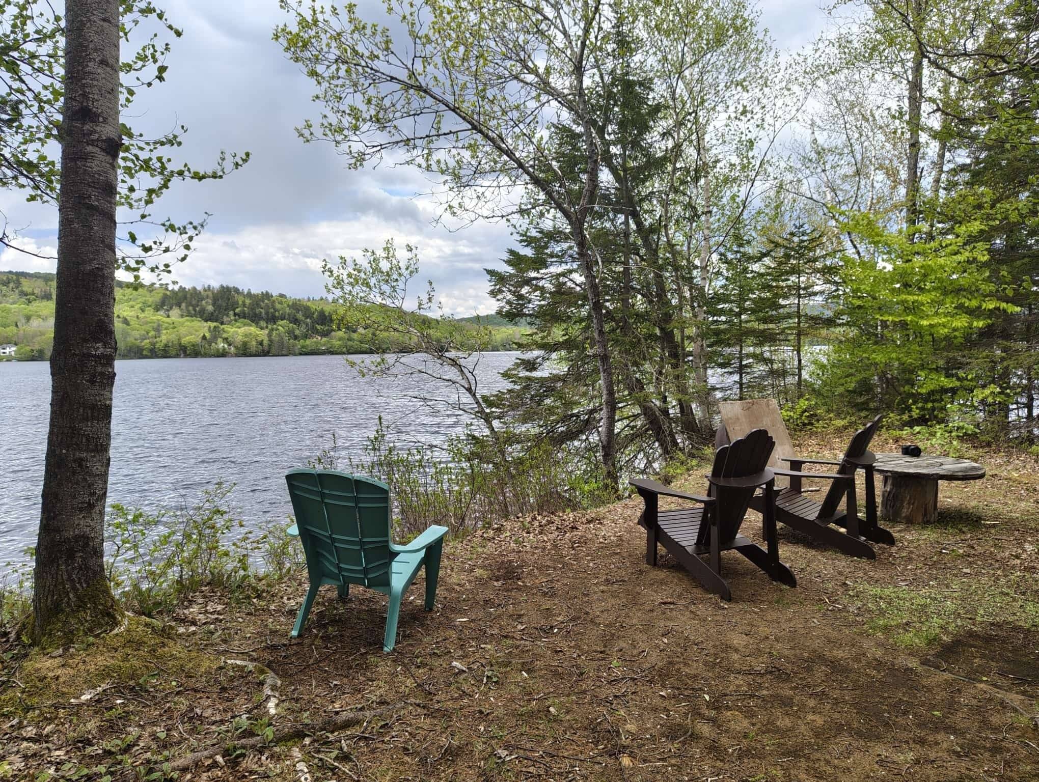  Ein Idyll am See, 25 Kilometer vor Quebec. 