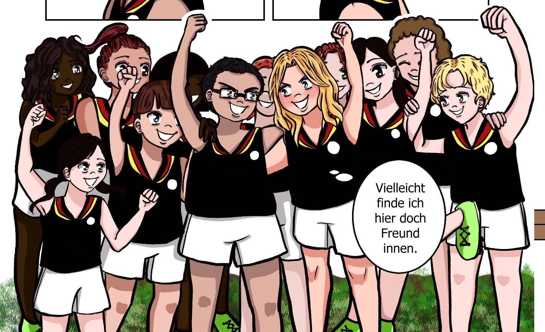 „Danie’s Goal“ – das Event“: Wie „Mum“ zur Comic-Heldin wurde