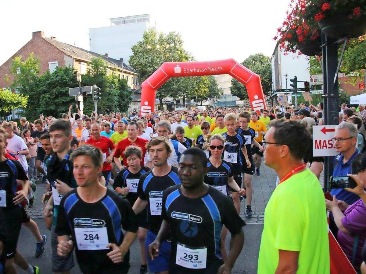 Die Spendenaktion zum „City-Lauf“