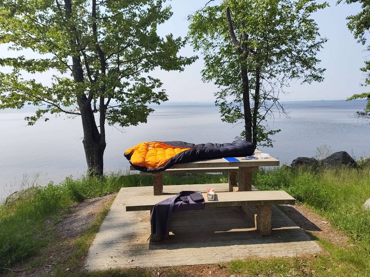 ... auf dem Weg zum „Golden Lake“ in Ontario 