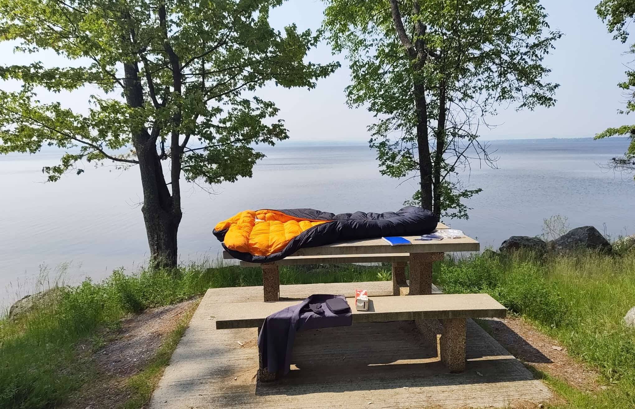 ... auf dem Weg zum „Golden Lake“ in Ontario 