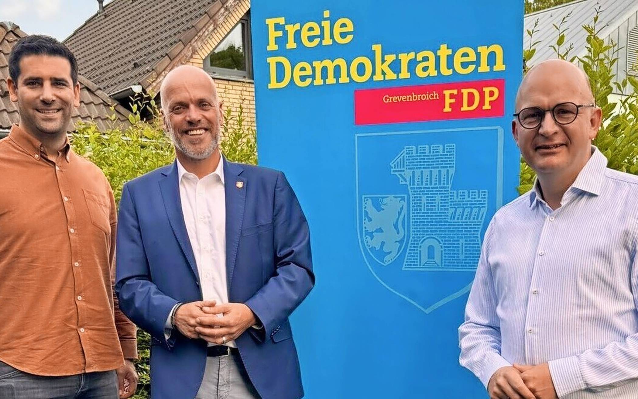 Steffen Büttgenbach (Vize-Stadtverbandvorsitzender der FDP Grevenbroich),