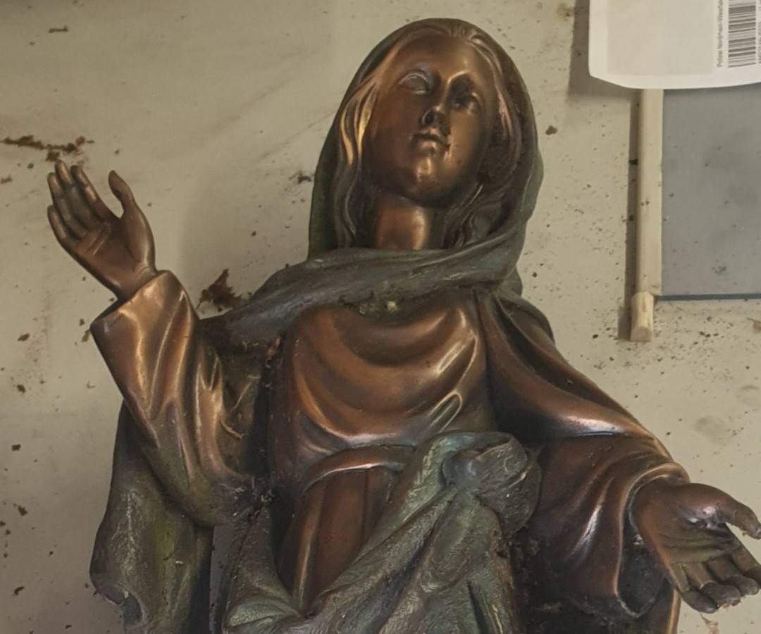 Madonna zurückgelassen