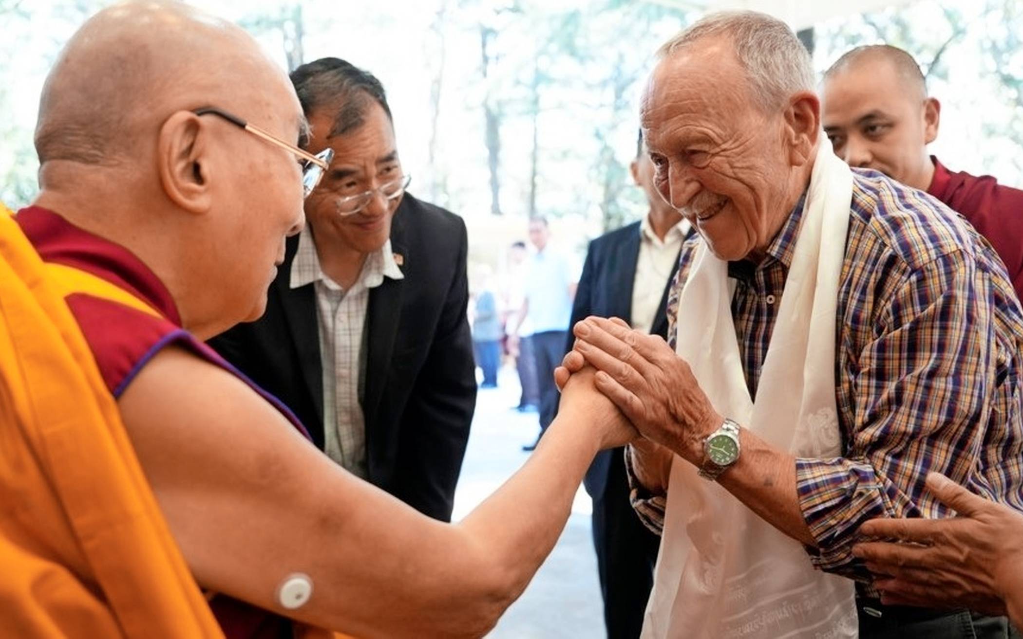  Clemens Schelhaas und der Dalai Lama 