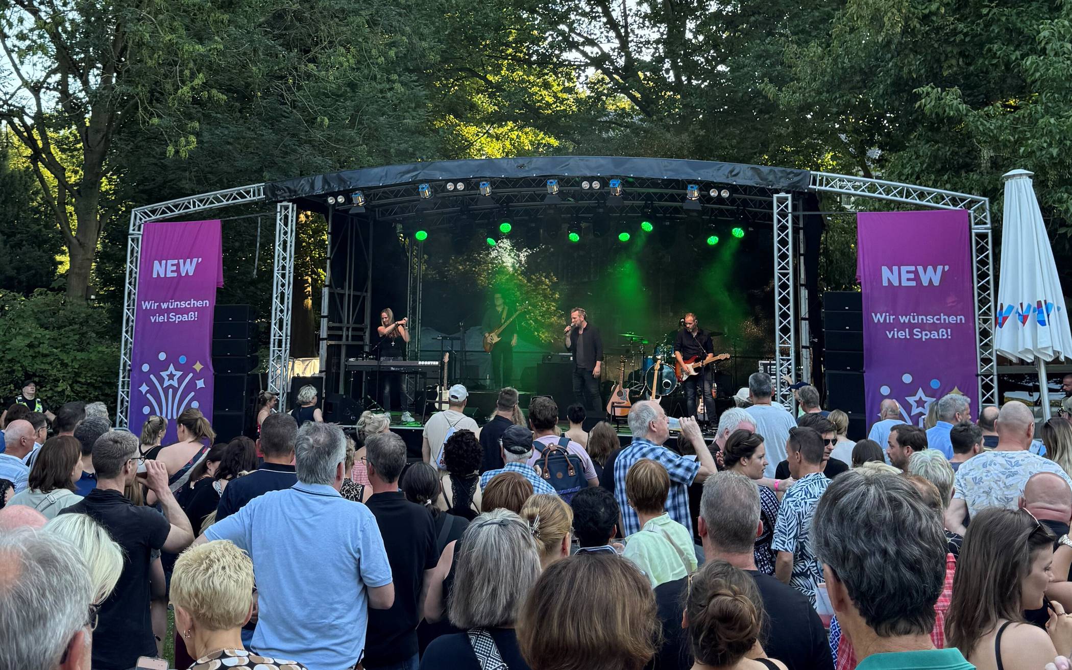 NEW-Musiksommer im Schmölderpark ein voller Erfolg