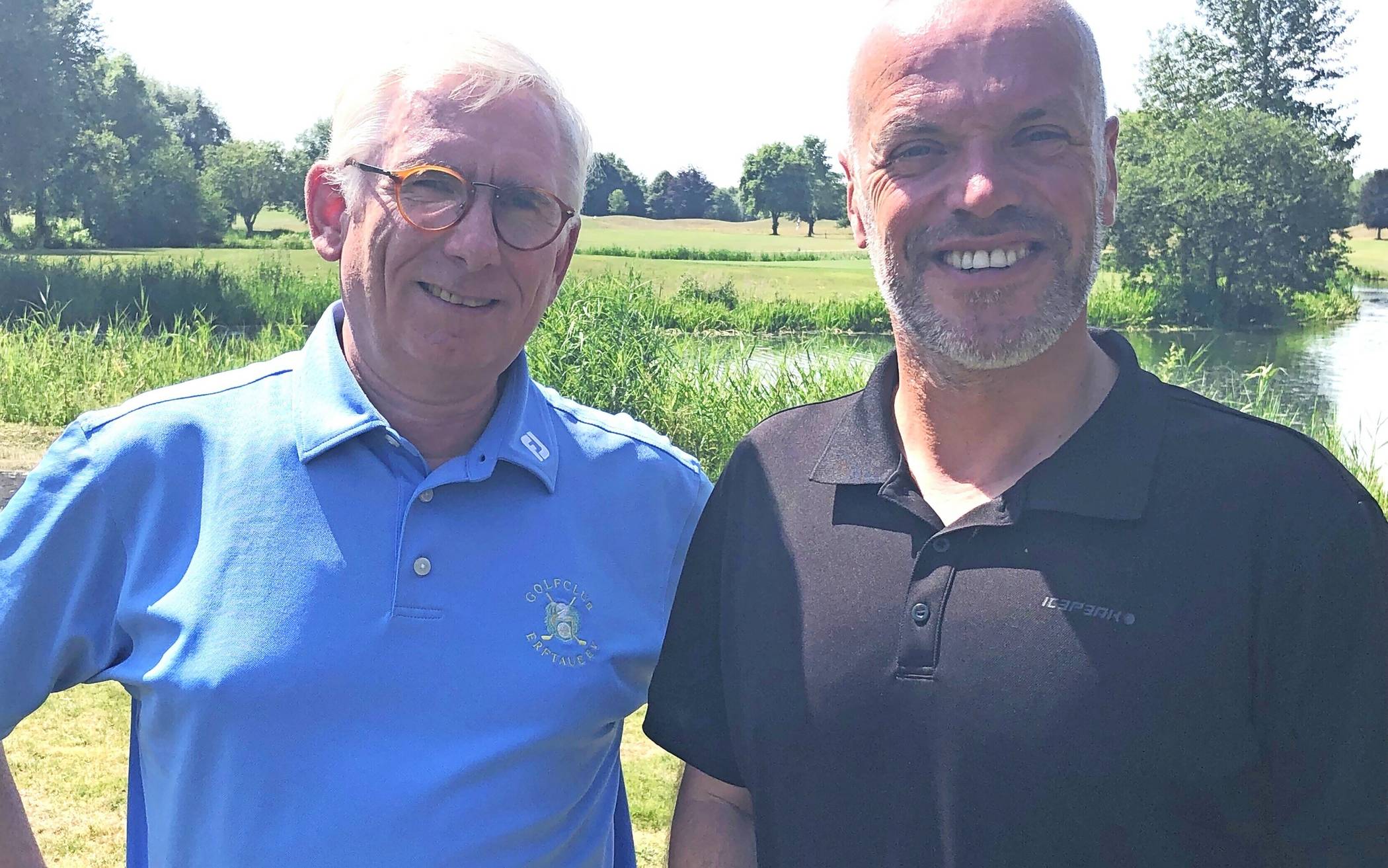 Die Golf-Bro’s Peter Hages (Club-Spielleiter) und