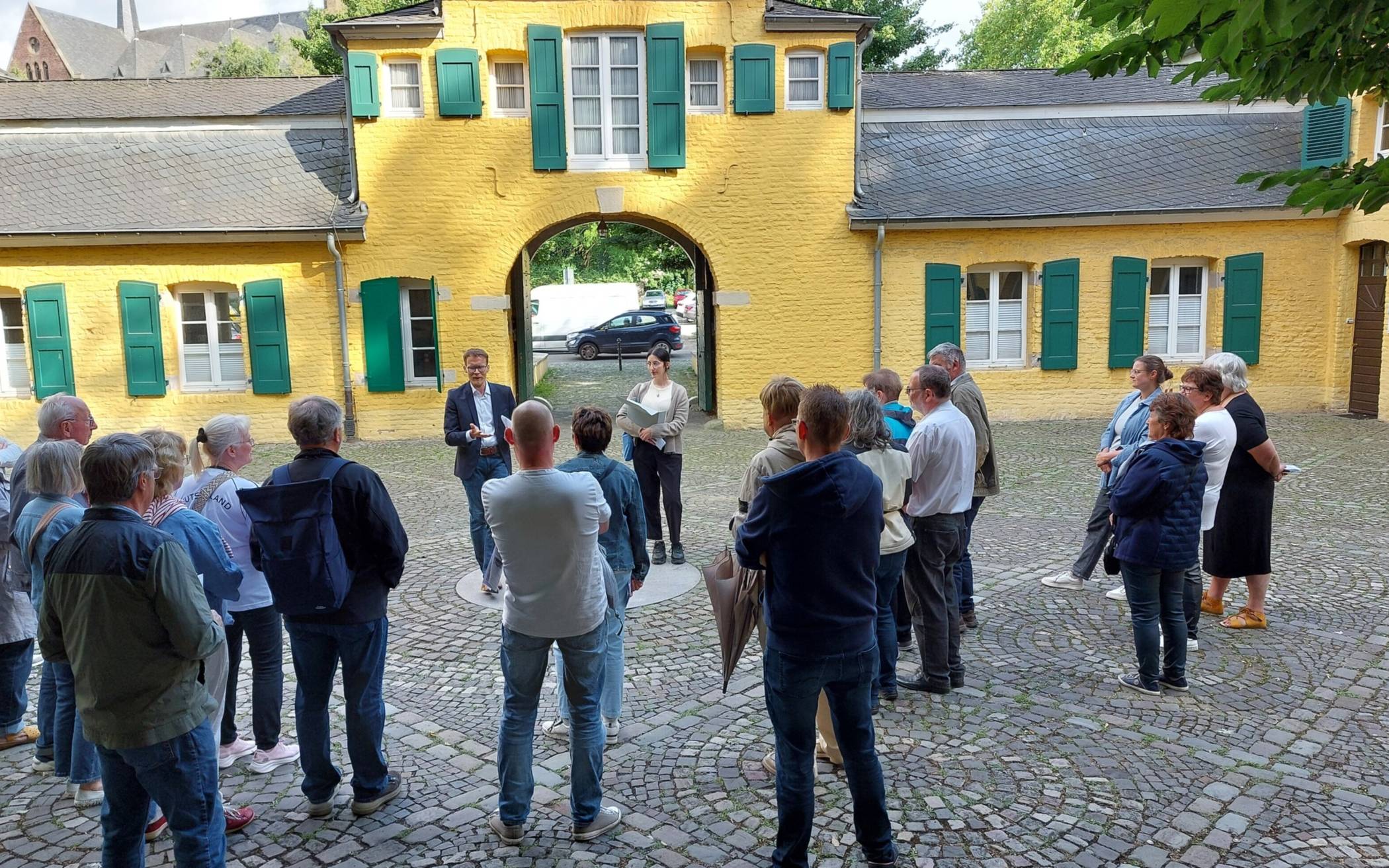 Haus Katz war Start- und Endpunkt